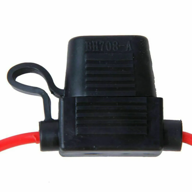 

10PCS ATC 12 AWG Mini Fuse Holder Inline Power Waterproof for Car Boat Truck