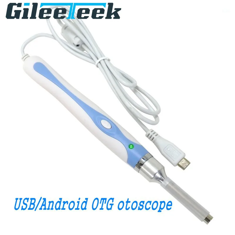 66AD USB эндоскоп Отоскоп для Windows/Android OTG Смартфон визуальный Android отоскоп ушной носа