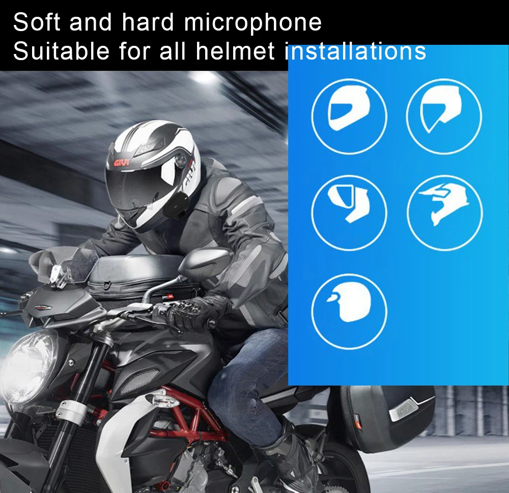 VR робот Мото шлем домофон гарнитура 2 шт. Bluetooth мотоциклетный шлем переговорные водонепроницаемый Intercomunicador для 2 гонщиков