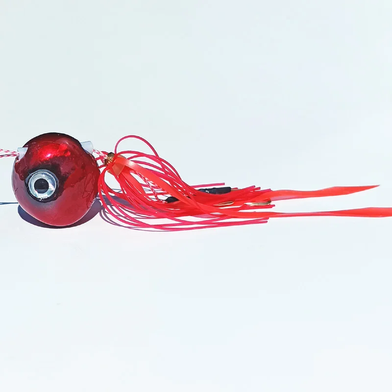 1 шт. 150 г/120 г/100 г/80 г/60 г/40 г Pesca Slider Snapper/Sea bream джиг голова с юбкой свинцовый