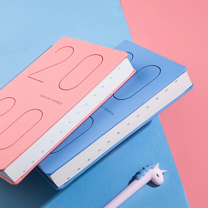 

Agenda 2020 Planner Organizer Diary A5 Notebook and Journal Weekly Monthly Note Book Travel Notepad School Business Handbook