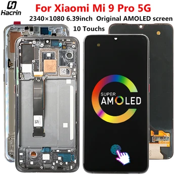 

Original AMOLED Display For Xiaomi Mi 9 Pro 5g LCD Display Touch Screen With Fingerprint Assembly For Mi 9 Pro 5g LCD Screen