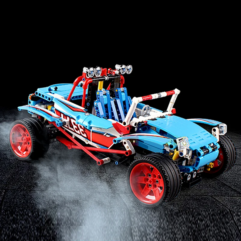 Decool блоки 2 в 1 ралли автомобиль совместимый 20077 LGset Technic 42077 модель строительные блоки кирпичи развивающие игрушки подарки на день рождения