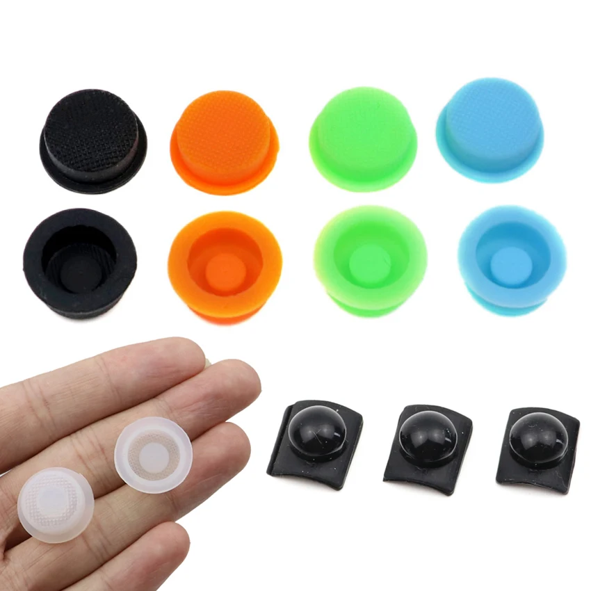 3PCS 12mm 14.5mm 16mm LED Flashlight Middle Side Tail Click Switch Cap Tailcap Silicone Boot Protective Button Tail Cap