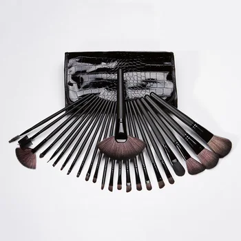 

24pcs Professional Makeup Brushes Set Kit with Bag Foundation Contour Eyebrow Eyeliner Cosmetic Tool New ZGOOD