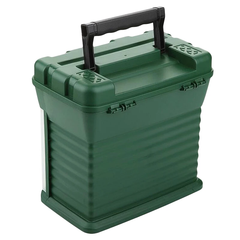 New Product 6 Layer PP+ABS Big Fishing Plastic Tackle Box Handle Waterproof Gear Storage Lure Box Carp Rock Fishing Accessories