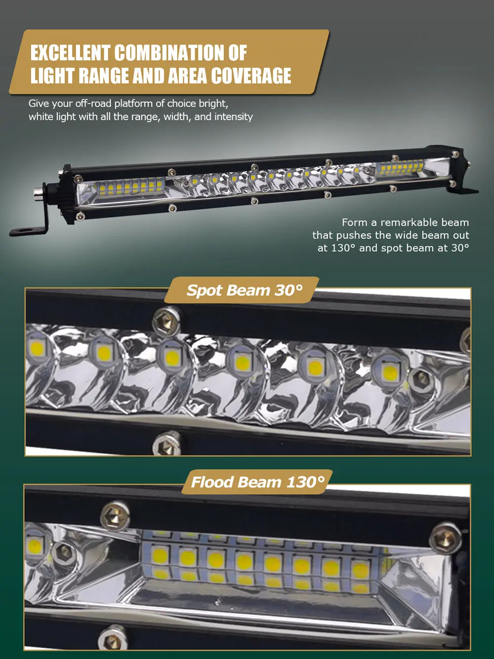 LED Light Bar Super Slim LED Bar 11 / 21 Inch LED Light Bar Work Light For Car Tractor Boat Off Road 4WD 4x4 Truck SUV ATV 12V 24V Amber work light led light bar