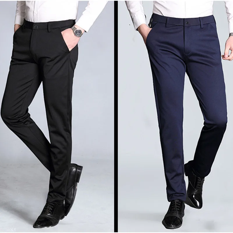 Business Pants Men Pants Extra Long For Tall Men Business Plus Size 44 46