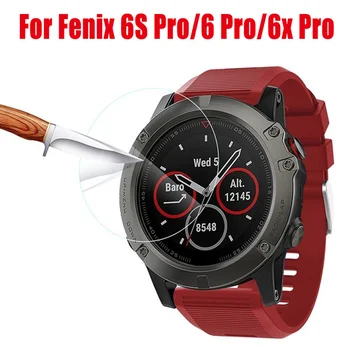 

Tempered Glass Protective for Garmin Fenix 5 5s Plus 6S 6X 6 Pro Ultra Clear Film Guard Premium Screen Protector Watch Film