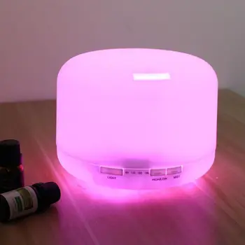 

Newly 500ml air diffuser aroma granule wood humidifier ultrasonic negative ion air cool mist made for home