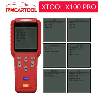 

OBD2 Original XTOOL X100 Pro OBD2 Auto Key Programmer/Mileage adjustment Including EEPROM Code Reader with Free Update