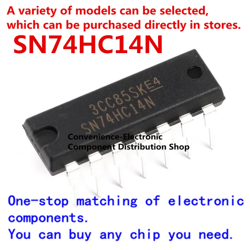 

10PCS/PACK SN74HC14N SN74HC14 74HC14N 74HC14 DIP-14 In Stock