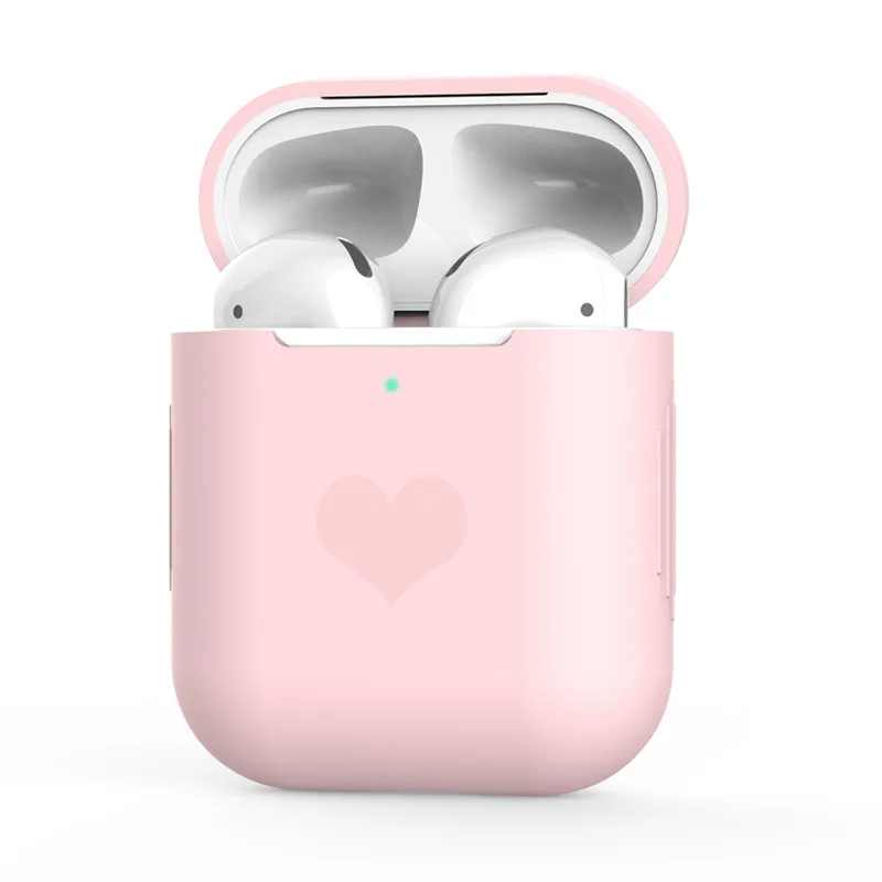 Симпатичный силиконовый чехол для Airpods беспроводной Bluetooth 2 Чехол наушников Для Air