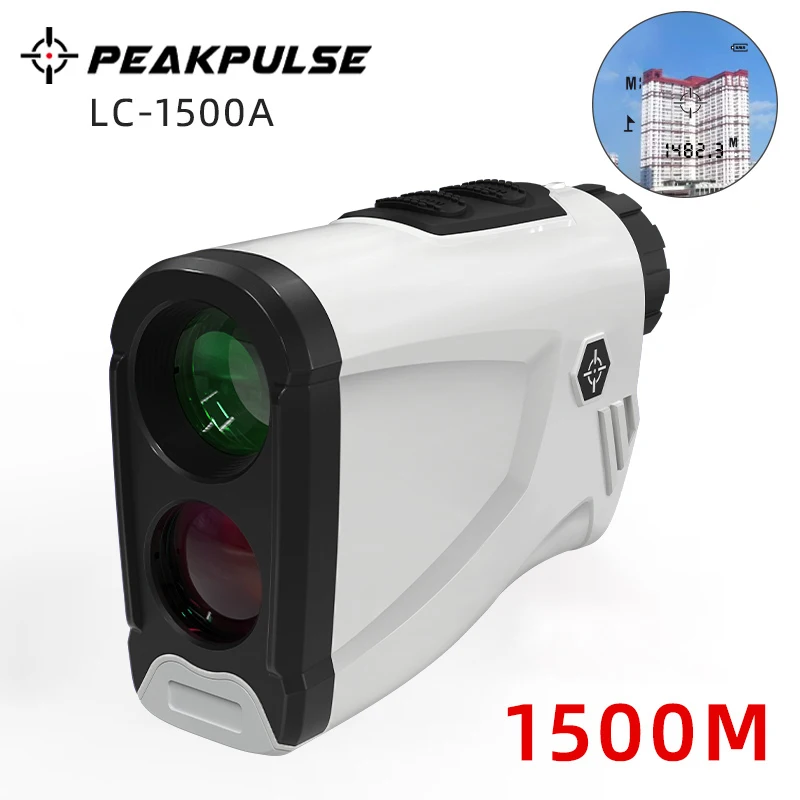 PEAKPULSE лазерный дальномер 600 м/100 м/1500 м 6 раз телескопа для охоты на открытом