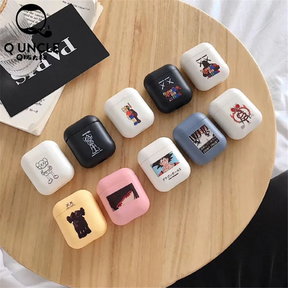 Q UNCLE модный ТПУ чехол для Apple AirPods 2 Силиконовый чехол Беспроводная Bluetooth роскошная сумка для наушников Защитный чехол для AirPod