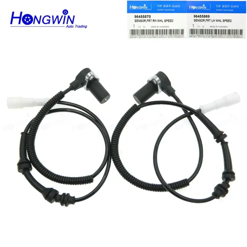 Front Left/Right ABS Wheel Speed Sensor NO.:96455869 96455870 for CCHEVROLET LACETTI NUBIRA DAEWOO CHEVY OPTRA 2003-2005