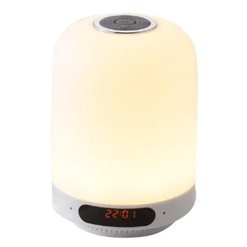 

Multifunctional Bluetooth o Desk Lamp with Time Display, Press Dimming Sensor Bedside Lamp