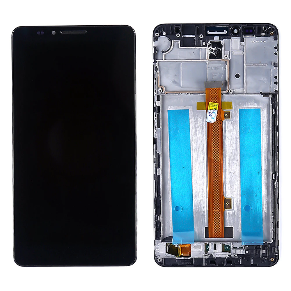 6," ЖК-дисплей для huawei mate 7 mate 7 M7 MT7-L09 MT7-CL00 ЖК-дисплей сенсорный экран панель с рамкой в сборе