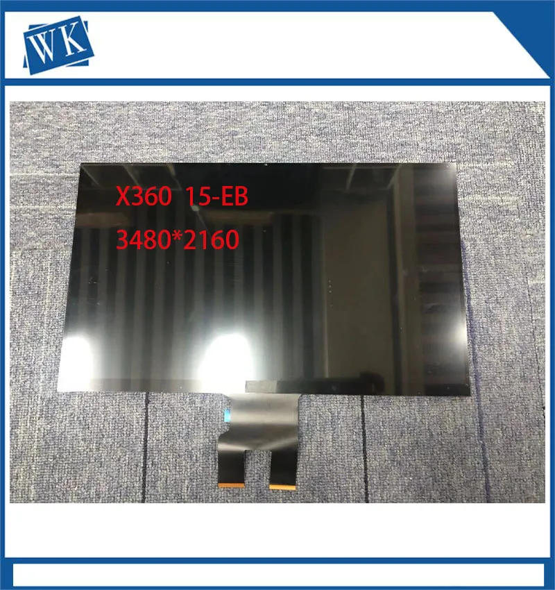 15.6 ''4k Laptoptouch Tela Digitador Assembléia Para Hp Spectre X360 15