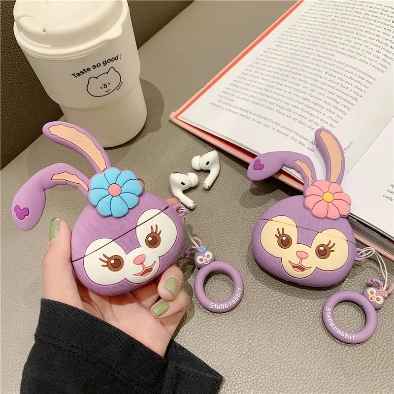3D чехол для наушников для Airpods Pro, силиконовый чехол для камеры с изображением Винни-медведя, наушники/наушники для Apple Air pods Pro 3, чехол для ключей