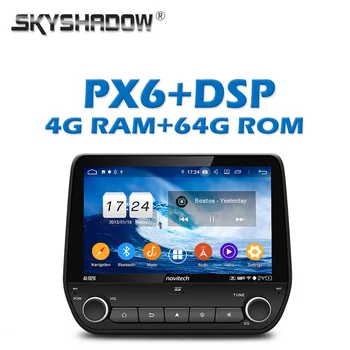 

PX6 Car DVD Player DSP Android 9.0 4GB + 64GB IPS GPS map RDS Radio wifi Bluetooth 5.0 For Ford Eco sport Fiesta 2017 2018