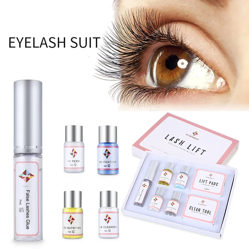 Eyelash Nourishing Liquid Tools Hot Eyelash Set Eyelash Curling Set Eyelash Perm Kit Fashion Professioanl Lasting