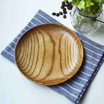 

Japan style Snack Plate SetDessert Plate Dry Fruit Tray Snack Tray Fruit Plate Square Snack Bowls with Wooden Pallets
