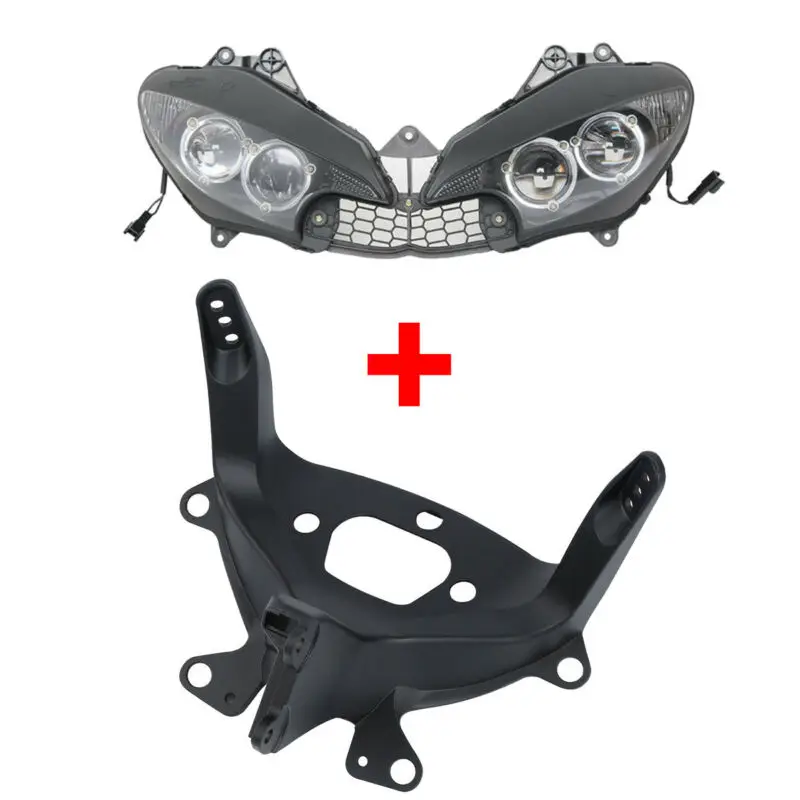 

Motorcycle Headlight Lamp Fairing Stay Bracket For Yamaha YZF R6 2003-2005 YZF R6S 2006-2009
