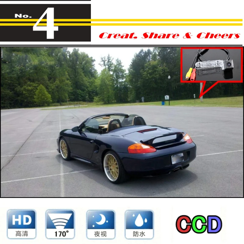 LiisleeCar камера для Porsche 986 Boxster 1997~ 2004 высокое качество заднего вида камера для PAL/NTSC | CCD+ RCA
