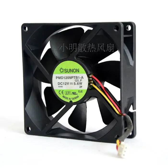 9225 12V 5,6 W PMD1209PTB1-A PWM 3 провода защита двигателя охлаждения