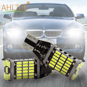 

2Pcs Car T15 W16W Lights Car Reverse Brake Bulbs 4014 45SMD 920 921 912 Wedge Canbus Lamps White Car Backup Parking Light DC 12V