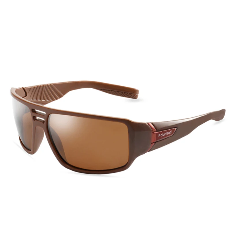 Glitztxunk, Модные поляризованные солнцезащитные очки, мужские, черные, квадратные, Ретро стиль, брендовые, дизайнерские, Ретро стиль, для вождения, солнцезащитные очки для мужчин, UV400