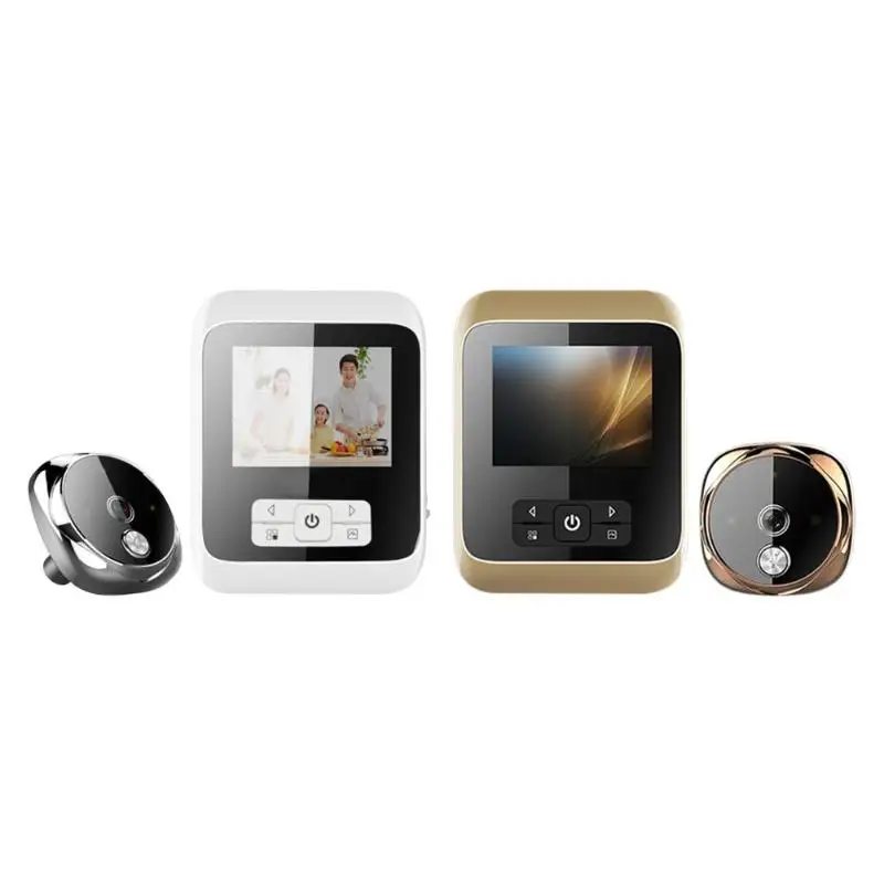 

SF530 Doorbell Wide Angle 3MP PIR Night Vision Built-in 25 Ring Tone Photographic Function Smart Camera Digital Door Eye Kit New