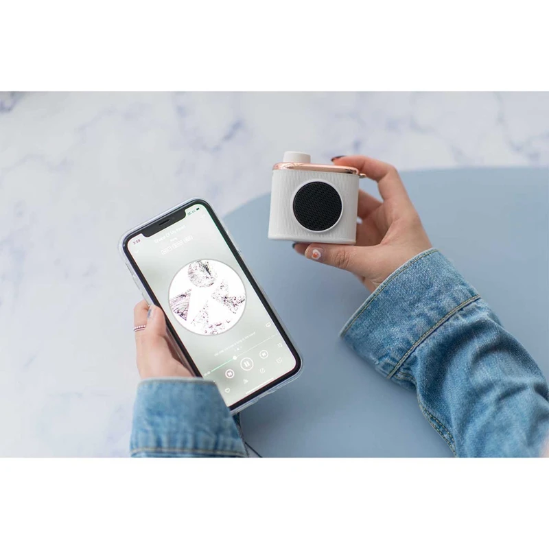 FFYY-cm-2 ретро супер бас мини портативный динамик Usb Handfree маленький музыкальный динамик Mp3 плеер с микрофоном