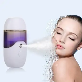 

50ml Handheld Mist Facial Humidifier Water Sprayer Portable Spray Water Mist Diffuser Humidifier Handheld Atomizing Skin Care