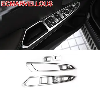 

Auto Window Button Automobile Modified Chromium Car Styling Covers Modification Bright Sequins 14 15 16 17 FOR BMW X6 series