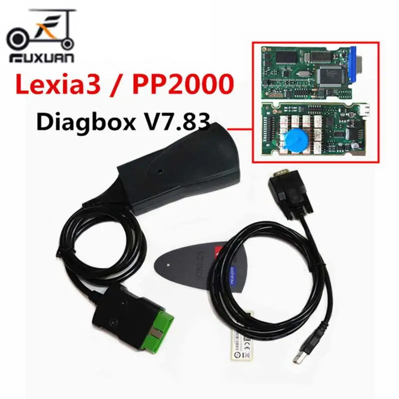 Lestest версия lexia3 PP2000 Lite Diagbox V7.83 PSA XS Evolution для Ci-troen/для Pe-uugeot FW 921815C Lexia 3 | Автомобили и