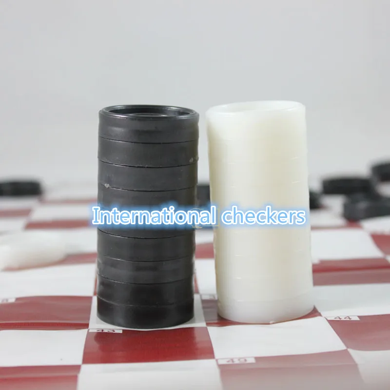 International Checkers Standard Competition for Plastic Chess Game, 100 Lattice, 3.5, New