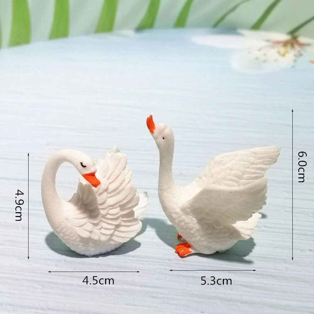 白鳥の置物（アンティーク品） アンティーク (銀SP製品) スワン置物 白鳥 一対(約7~9cm) - メルカリ