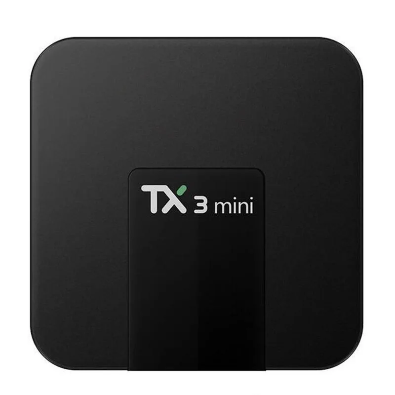 TX3 Мини Android 7,1 tv Box Smart tv H2.65 IP tv 4K телеприставка Мультимедийный проигрыватель с IPTV Amlogic S905W 1G 8G Tanix box