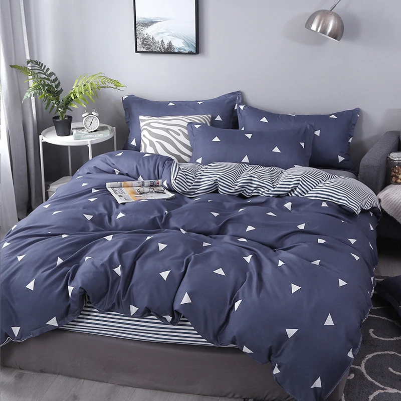 

New Fall Winter Bedding set duvet cover set flat sheet pillowcase King queen full twin single size No quilt