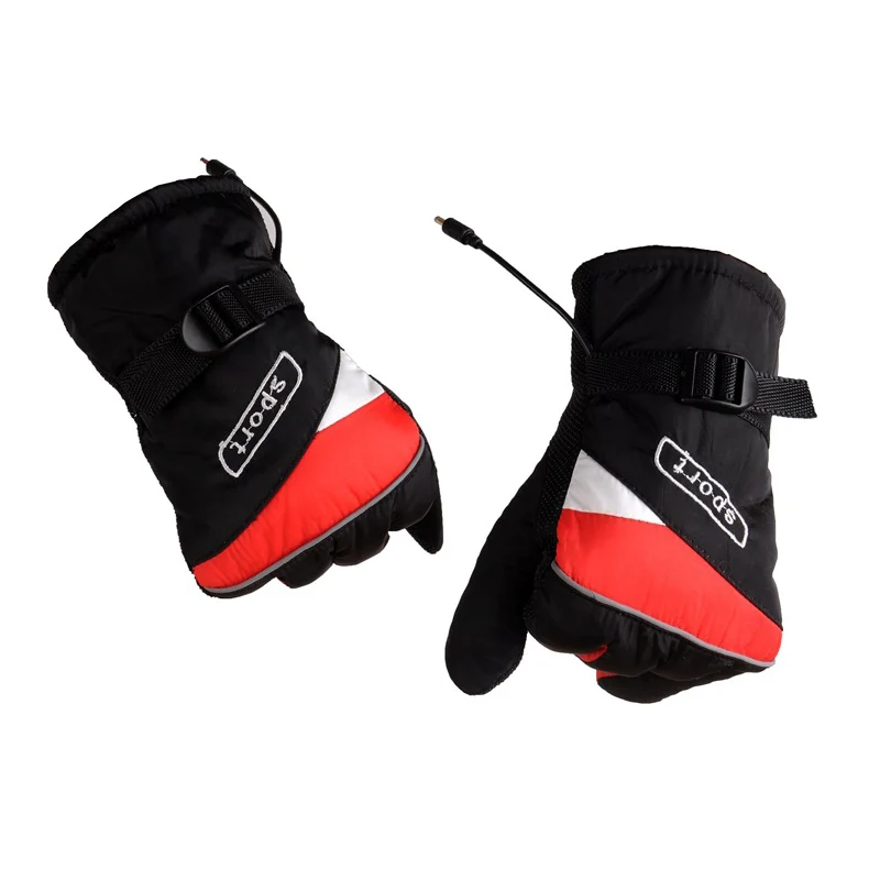 

Winter Hand Warmer Electric Thermal Gloves Electric Bike Motorcycle 12V/48V/60V Heated Gloves for Men Women