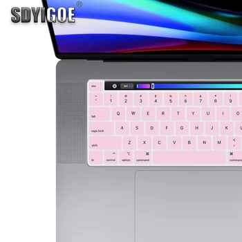 

for macbook pro 16 laptop keyboard cover inch touch bar keyboard Protective film for macbook 16 inch A2141 mac pro color cover