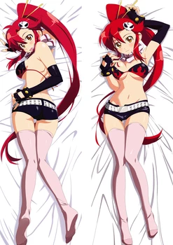

MMF Gurren Lagann anime Tengen Toppa Gurren Lagann sexy Yoko pillow cover Tengen Toppa Guren Ragan Dakimakura body Pillowcase