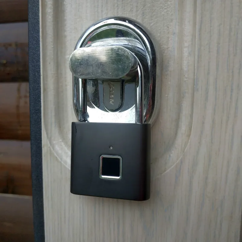 Умный Замок для путешествий с отпечатком пальца с принтом Candado Masterlock Cerradura Интеллектуальный умный дверной замок отпечатков пальцев