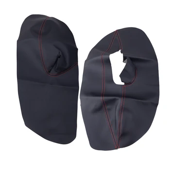 

2pcs Interior Front Door Armrest Panel Trim Protection Cover Fit For VW Golf MK4 Bora Jetta 1998-2006