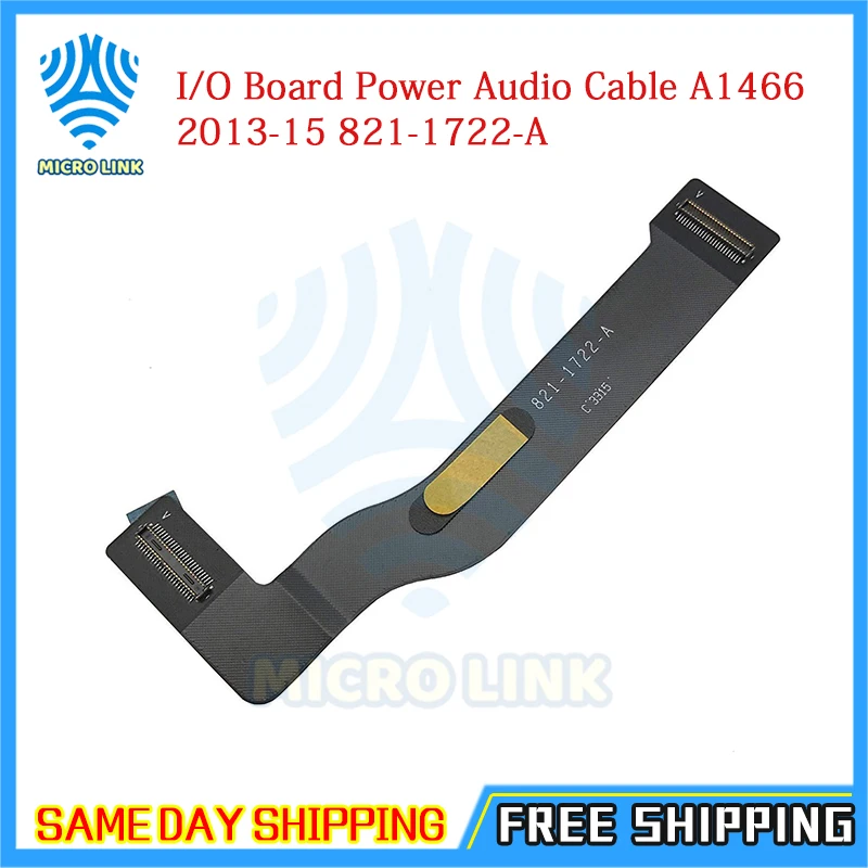 New 923-0440 821-1722-A I/O DC Power Jack Audio Board Cable for MacBook Air 13&quot A1466 2013 2014 2015 | Компьютеры и офис
