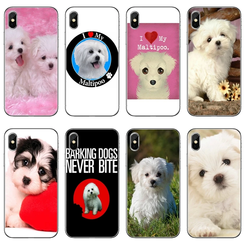 Прозрачный чехол для телефона с надписью Love My Maltese Dog Xiaomi Redmi S2 7 7A K20 6 6A 5A 4A 4X 5 Plus Note 8