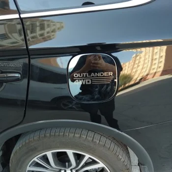 

Stainless Steel Fuel Tank Cap Cover Sticker For Mitsubishi Outlander 2013-2018 2019 Accessories