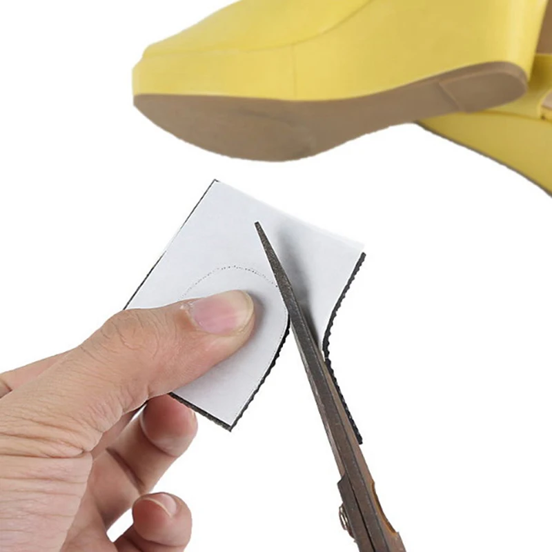 1pair Durable Anti-Slip Self-Adhesive Shoes Mat Non Slip Insole High Heel Sticker High Heel Sole Protector Rubber Pads Cushion shoe insoles,shoe repair stickers